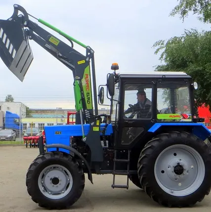 Фото №1 Фpонтaльный погрузчик ПКУ EurоМАХ на трактора МТЗ 8 и 9 серии в том числе с усиленным мостом.