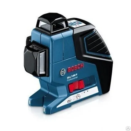 Фото №0 Линейный лазерный нивелир Bosch GLL 3-80 P + держатель BM1 и приемник LR2 в