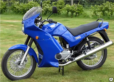 Фото №0 Мотоцикл Jawa 350/640 Sport (красный, белый, синий, черный)