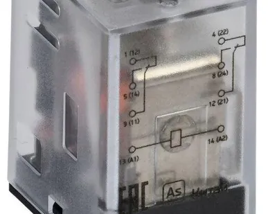 фото Реле общего назначения OGR-2 2C 220В AC ONI OGR-2-2C-AC220V