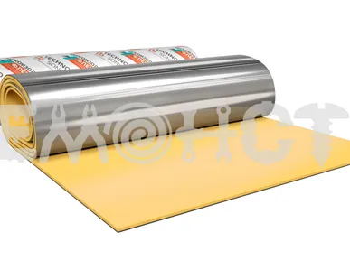 фото Мембрана Звукоизол ФЛЕКС АЛ  (2,5м x 1м x 12мм) 2,5м2