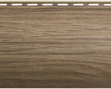 фото Виниловый сайдинг БЛОКХАУС (Орех) BH-01 - 3,1м х 0,2м