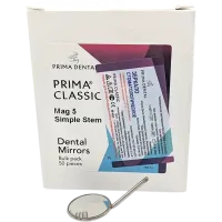 фото Зеркало стоматологическое с увеличением №5 - 24мм (1 шт) Prima Dental
