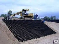 Фото №0 Георешетка ОРМ/ОРПМ 20/15 ячея 16*16 размер модуля 2.97*6.63 м