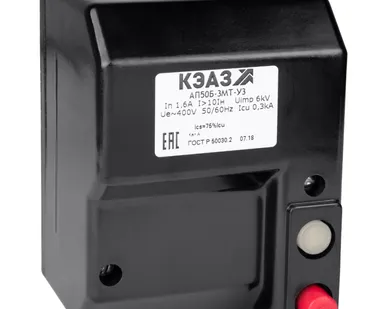 фото Выключатель автоматический 40А 10Iн АП50Б 3МТ У3 400В AC КЭАЗ 107282