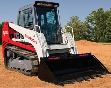 фото Аренда гусеничного мини погрузчика Takeuchi TL140