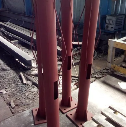 Фото №0 Фундаментная часть ФЧ-1,5-133(320х320)х20 (изготовление металлоконструкций)