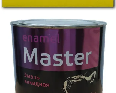 фото Эмаль ПФ-115 желтая 1,9 кг Мастер "БРИЦ"