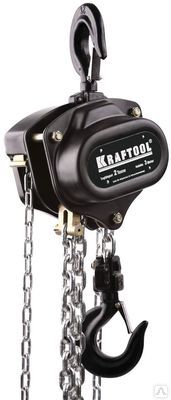 Фото №0 Таль цепная KRAFTOOL шестеренная, 5т / 3м
