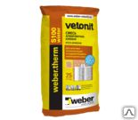 фото Клей для монтажа утеплителя при t до -10 weber.therm S100 winter