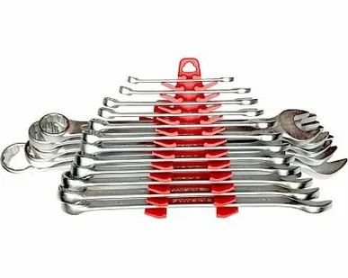 фото Набор ключей комбинированных удлиненных, дюймовых 1/4"-1 3/16" 17 предметов IZELTAS, 0331002117, 13000000296