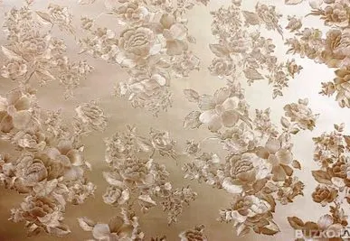 фото Поклейка шелкографических обоев