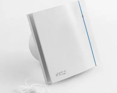 фото SILENT 100 CMZ Design белый с шнуровым выключателем вентилятор накладной Soler&Palau