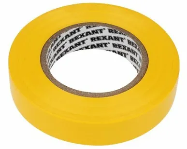 фото Лента изоляционная Kranz Изолента желтая ПВХ 15х20х0.13мм (KR-09-2602)