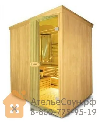 Фото №0 Сауна Harvia Variant S1515 (1505х1505 мм, без печи, интерьер Formula из ели)