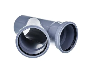 фото Тройник 90/90 (45°) для внутренней канализации HTEA Ostendorf