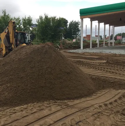 Фото №0 Доставка песка напрямую с берега/карьера