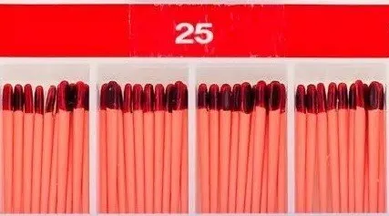 Фото №0 Штифты гуттаперчевые 04 №25 (60шт/уп)