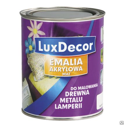 Фото №0 Эмаль LuxDecor матовая 2,5 л