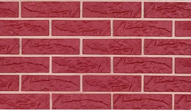 фото Фасадная панель T-SIDING Лондон Брик, цвет Бордовый