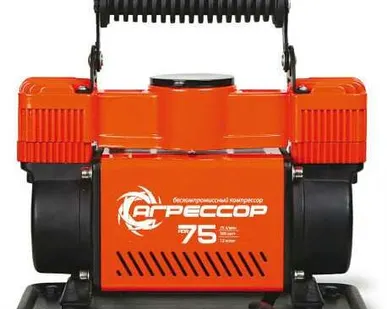 фото Компрессор "Агрессор" AGR-75 двухпоршневой (75л/мин)
