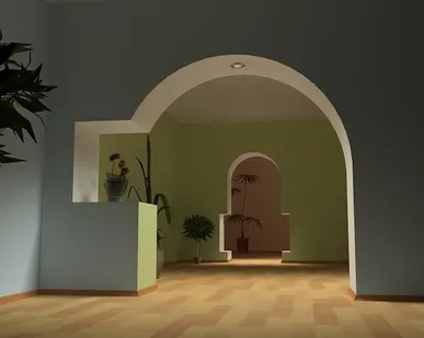 фото Изготовление арки из ГКЛ до 1м, свыше 1м.