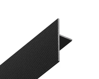 фото УП 40 – теневой, парящий плинтус - Черный