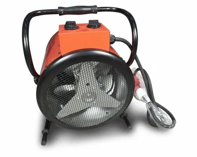 фото Пушка тепловая электрическая BJE-F9 9 кВт 380В ТЭН из нержавеющей стали