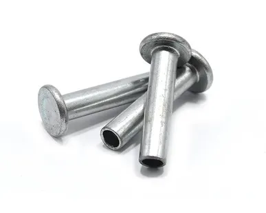 фото ГОСТ 12642-80 ЗАКЛЕПКИ ПОЛУПУСТОТЕЛЫЕ С ПЛОСКОЙ ГОЛОВКОЙ АНАЛОГ DIN 7338B