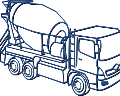 фото Доставка бетона автобетононасосом объемом 8 м3