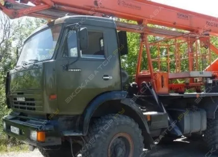 Фото №0 Аренда автовышки (автогидроподъемника) ПЗГТ ПСС-121.28 Камаз-43253, Москва