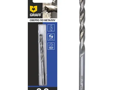 фото Сверло по металлу GRAFF, 3.2мм