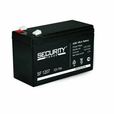 Фото №0 Аккумулятор 12В 7А.ч Security Force SF 1207