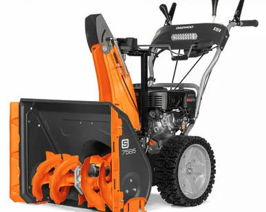 фото Машина снегоуборочная бензиновая DAEWOO S7565 8л. с,212см3,4в/1н, LEDфара, элекрозапуск