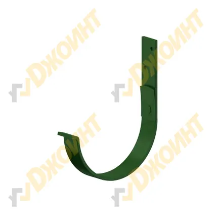 Фото №1 Держатель желоба круглый карнизный D125 RAL 6002 лиственно-зеленый