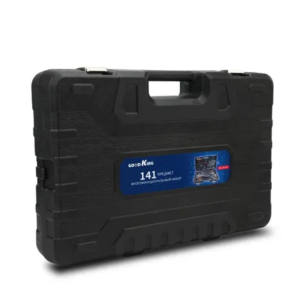 Фото №5 Набор многофункциональных инструментов 141 предмет 1/2, 1/4 дюйма GOODKING M-10141