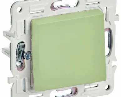 фото SKANDY Выключатель 1-клавишный 10А SK-V01G мятный IEK