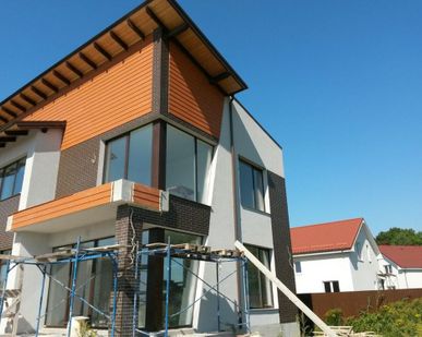 фото Cтроительство энегосберегающего дома по системе AEROC &amp; Steico