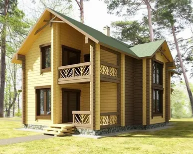 фото Строительство коттеджа