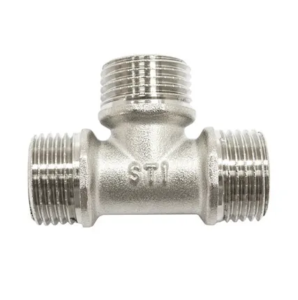 Фото №0 Тройник ½" Н-Н-Н никелированный