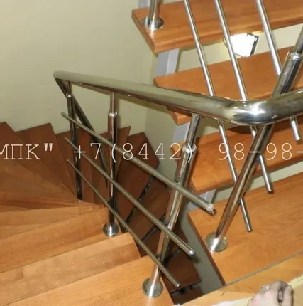 Фото №0 Ограждения лестниц