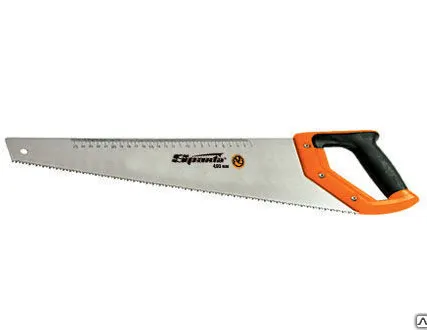 Фото №0 Ножовка по дереву,линейка,двухкомп.ручка, кал.зуб SPARTA 450 мм,7-8 ТРI