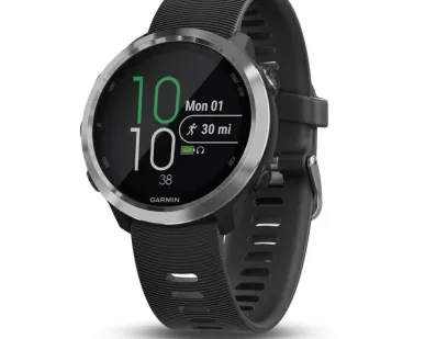 фото Часы Garmin Forerunner 645 Music с черным ремешком