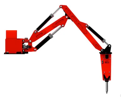 фото Стационарная установка Impulse Boom System (бутобой) с гидромолотом