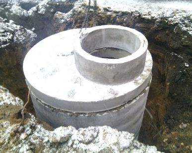 фото Ливневый колодец