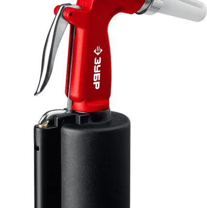 Фото №0 Заклепочник пневматический, корпус из алюминия, для заклепок из нержавеющей стали, 2,4-3,2-4-4,8мм ЗУБР ПЗ-48