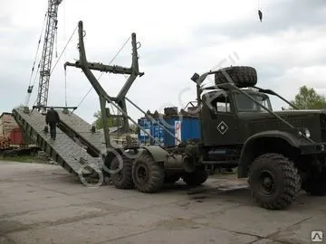фото Мостоукладчик ТММ-3 на шасси КРАЗ