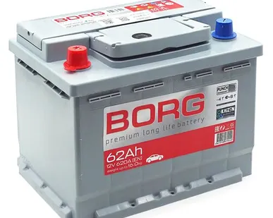 фото Аккумулятор BORG Premium 62 Ач п.п.
