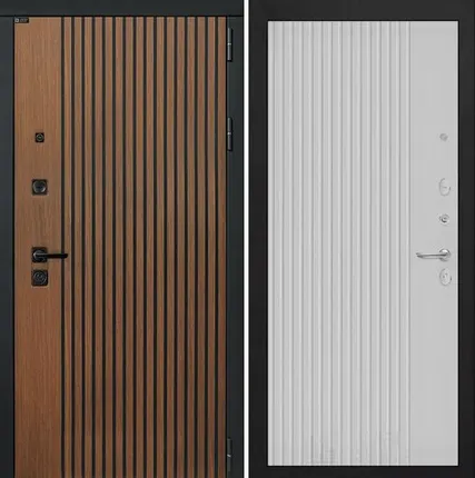 Фото №0 Входная дверь Гранд Антик-127 белая