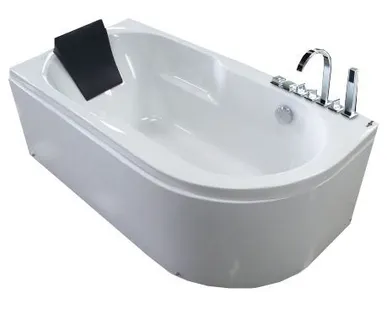 фото Ванна акриловая AZUR RB 61 4203 1600х800х600 L + Смеситель врезной
